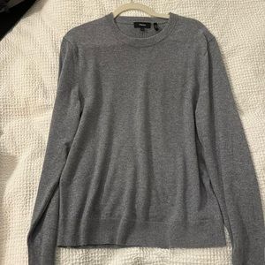 Theory Grey Sweater 100% Cashmere